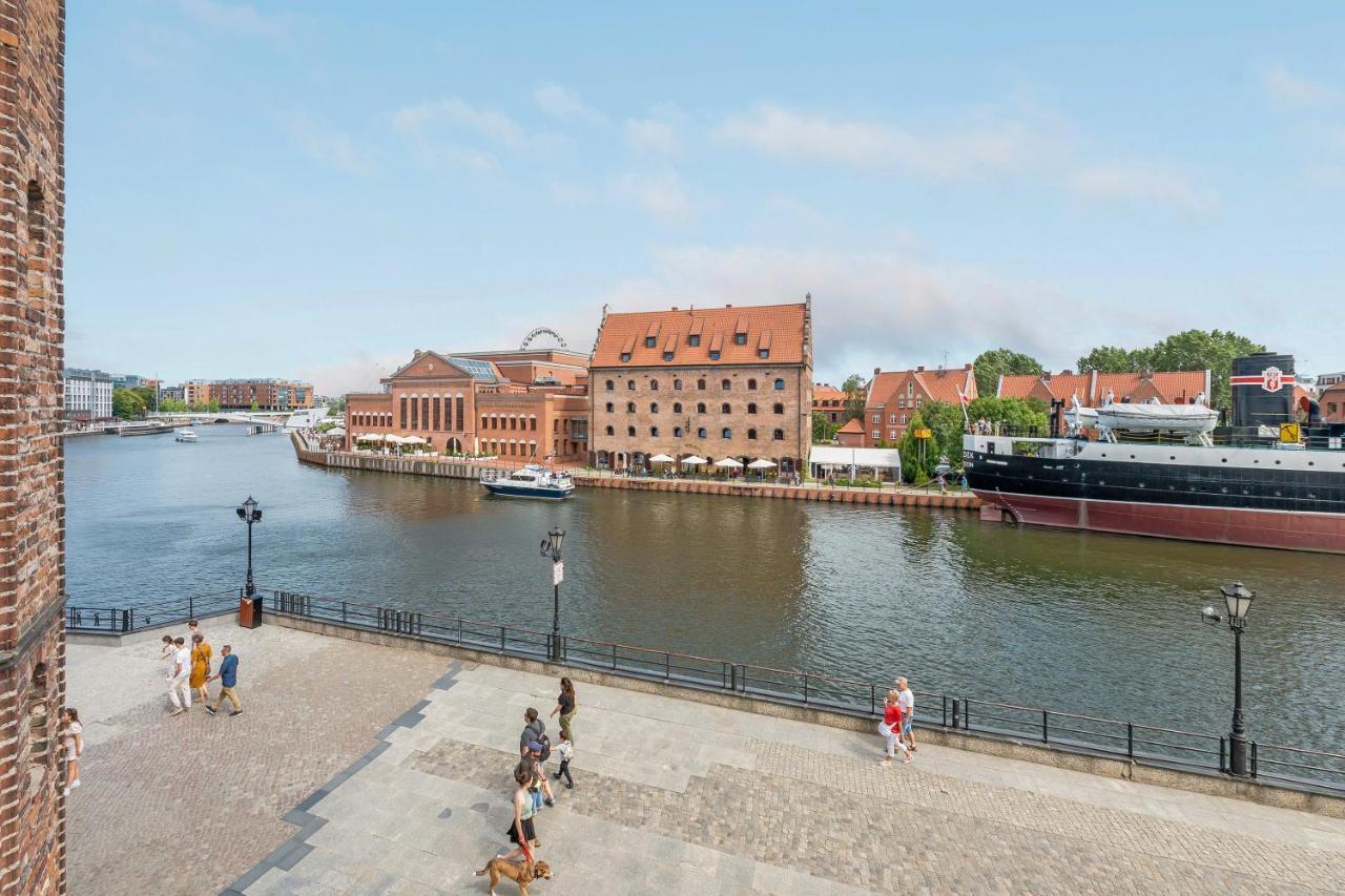 Magical River View By Downtown Apartments Gdansk Ngoại thất bức ảnh