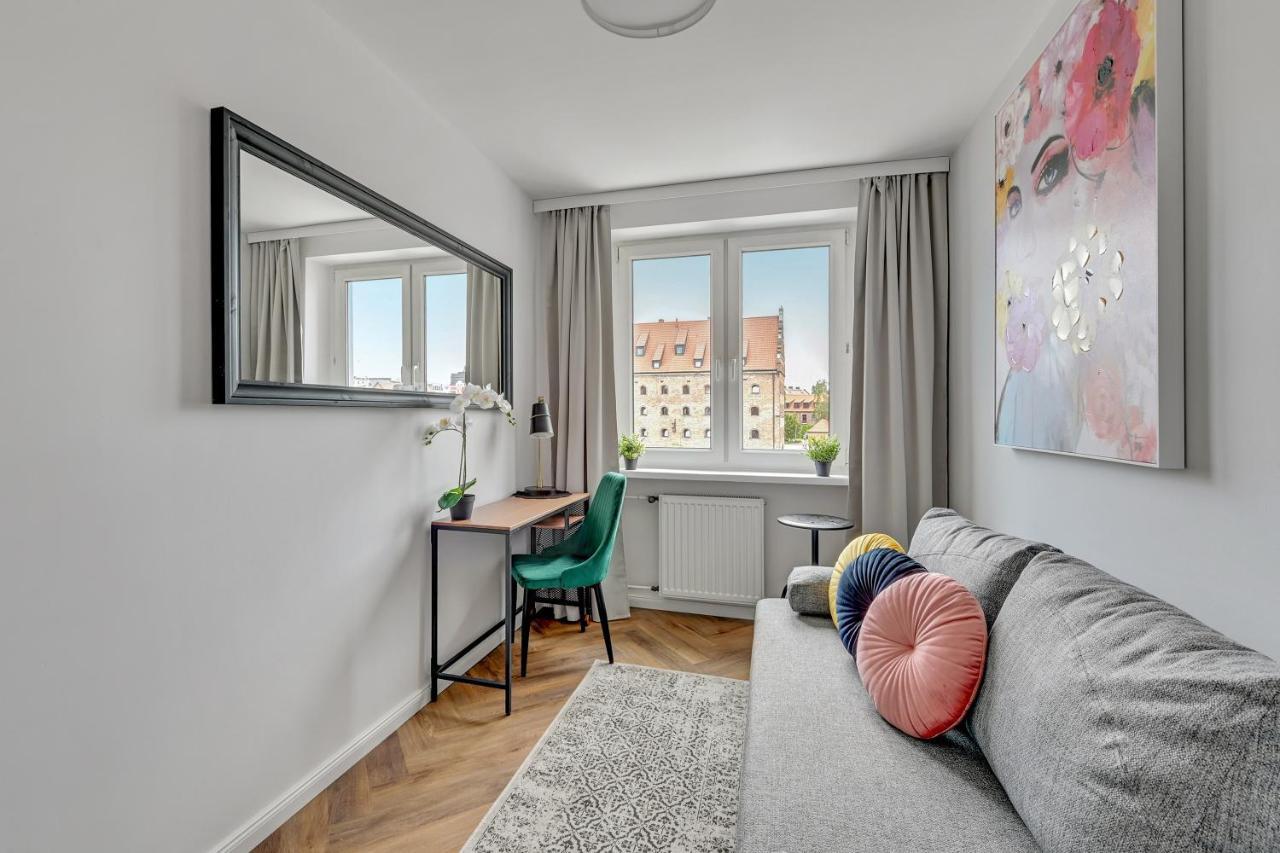 Magical River View By Downtown Apartments Gdansk Ngoại thất bức ảnh