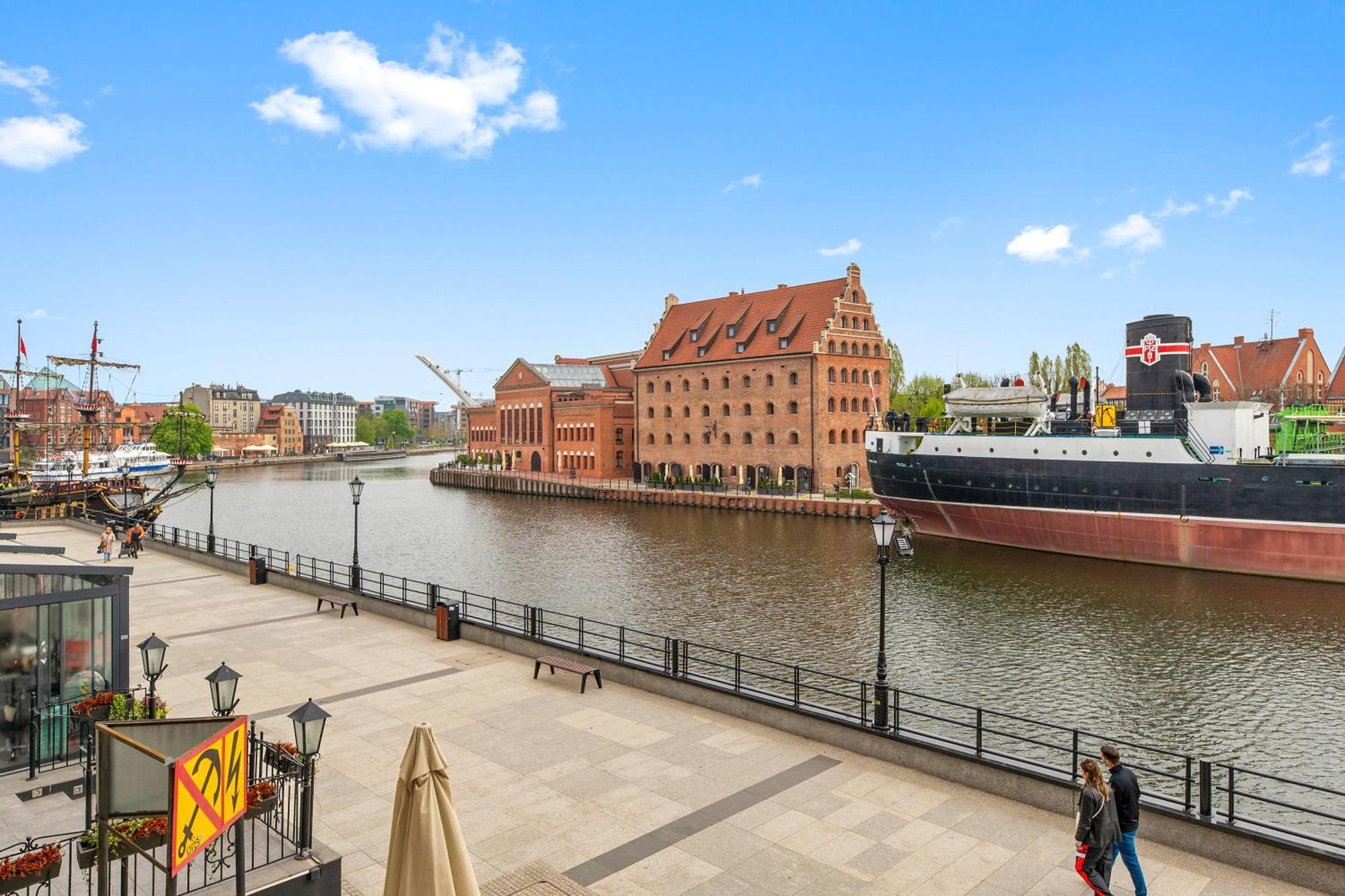 Magical River View By Downtown Apartments Gdansk Ngoại thất bức ảnh